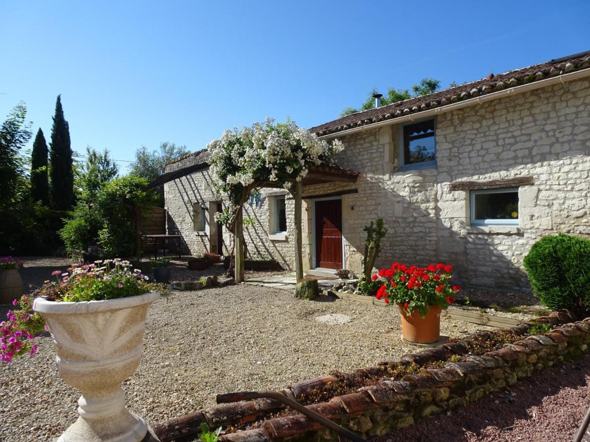 Les Coindries Villa Faye-la-Vineuse Bagian luar foto