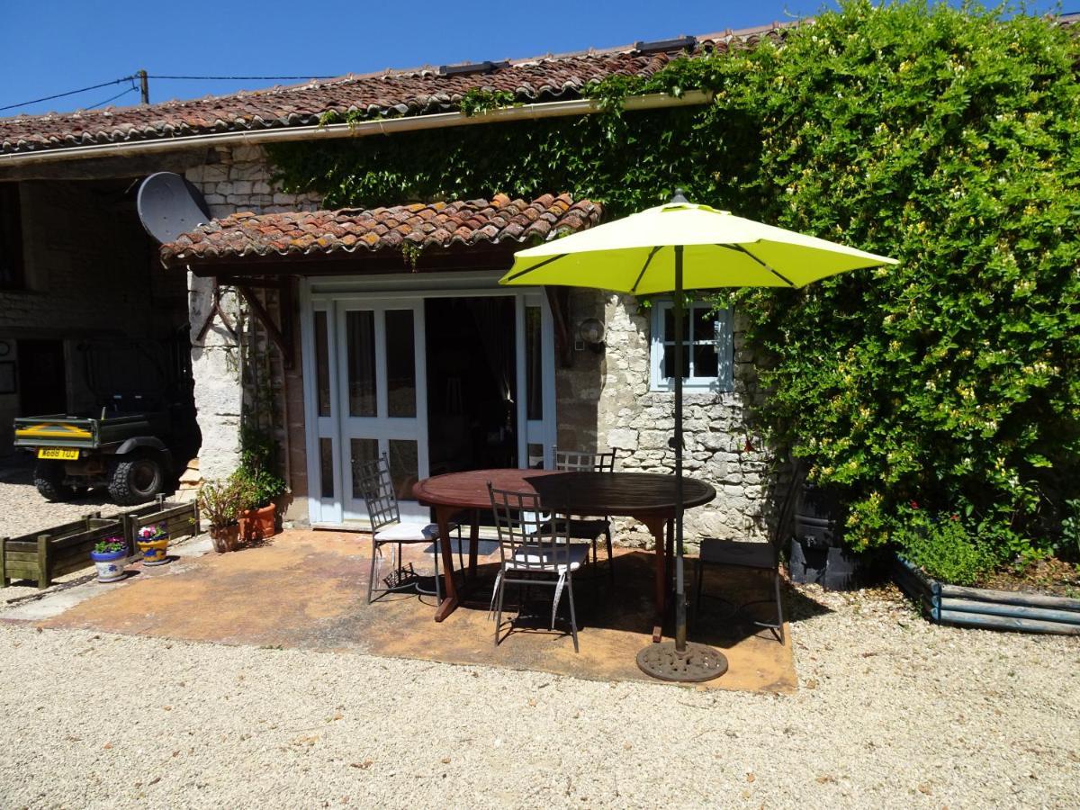 Les Coindries Villa Faye-la-Vineuse Bagian luar foto