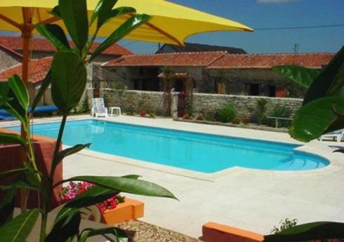 Les Coindries Villa Faye-la-Vineuse Bagian luar foto
