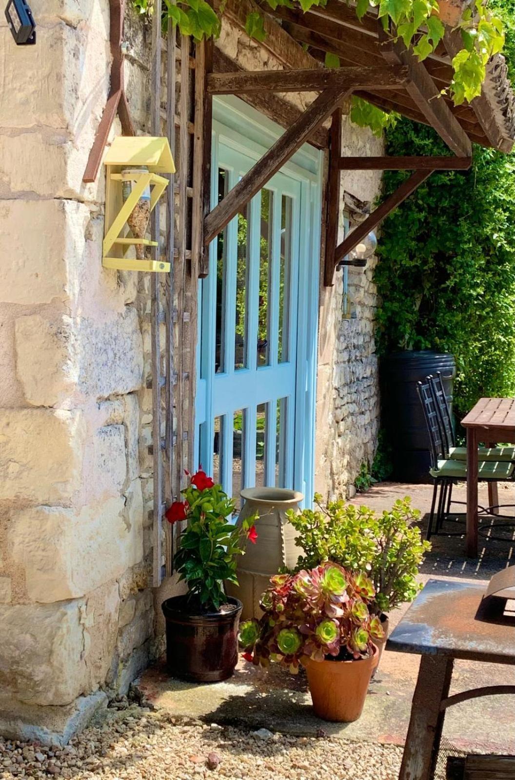 Les Coindries Villa Faye-la-Vineuse Bagian luar foto